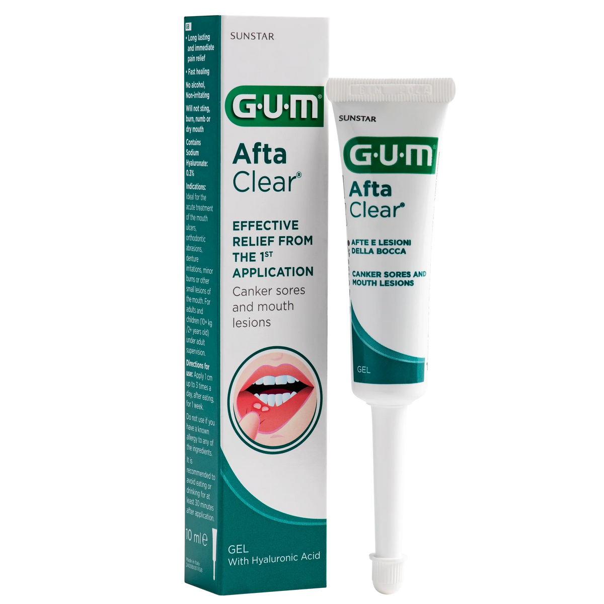 GUM Afta Clear Gel