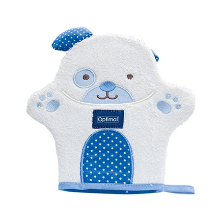 Optimal Baby Bath Glove Scrubber 0M+