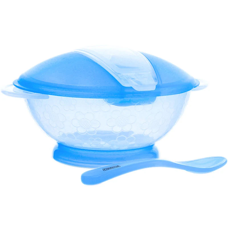 Optimal Baby Feeding Bowl With Spoon Set 4M+