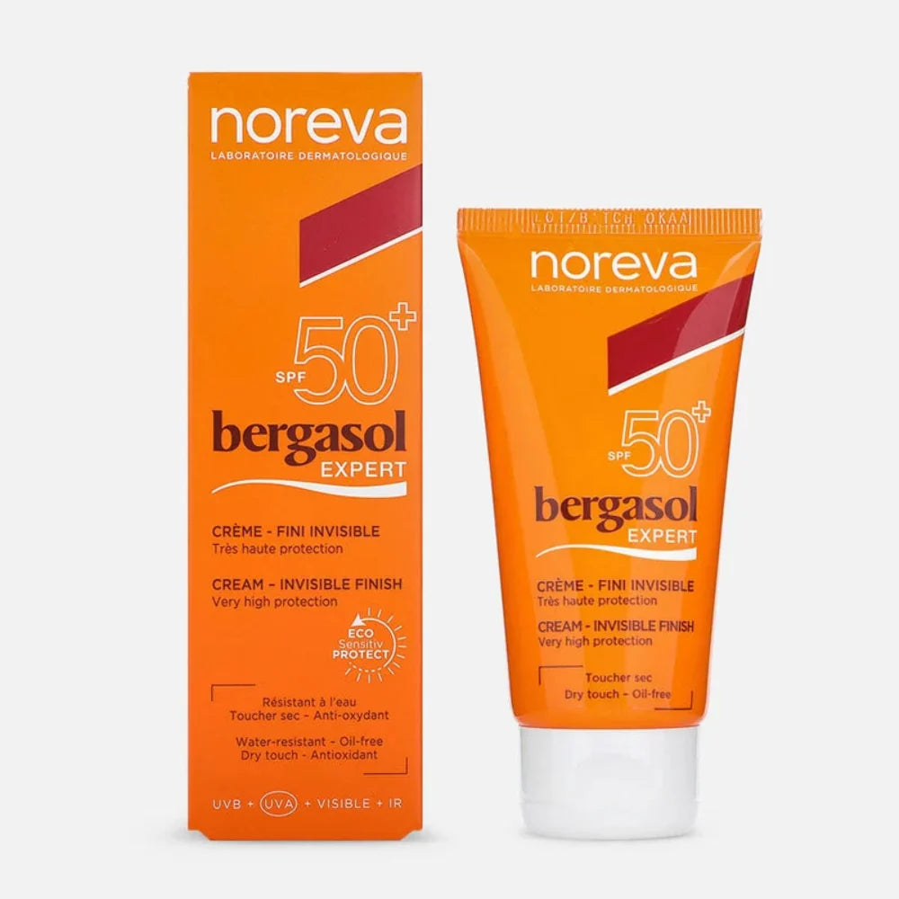 Noreva Bergasol Expert Cream - Invisible Finsh SPF50+