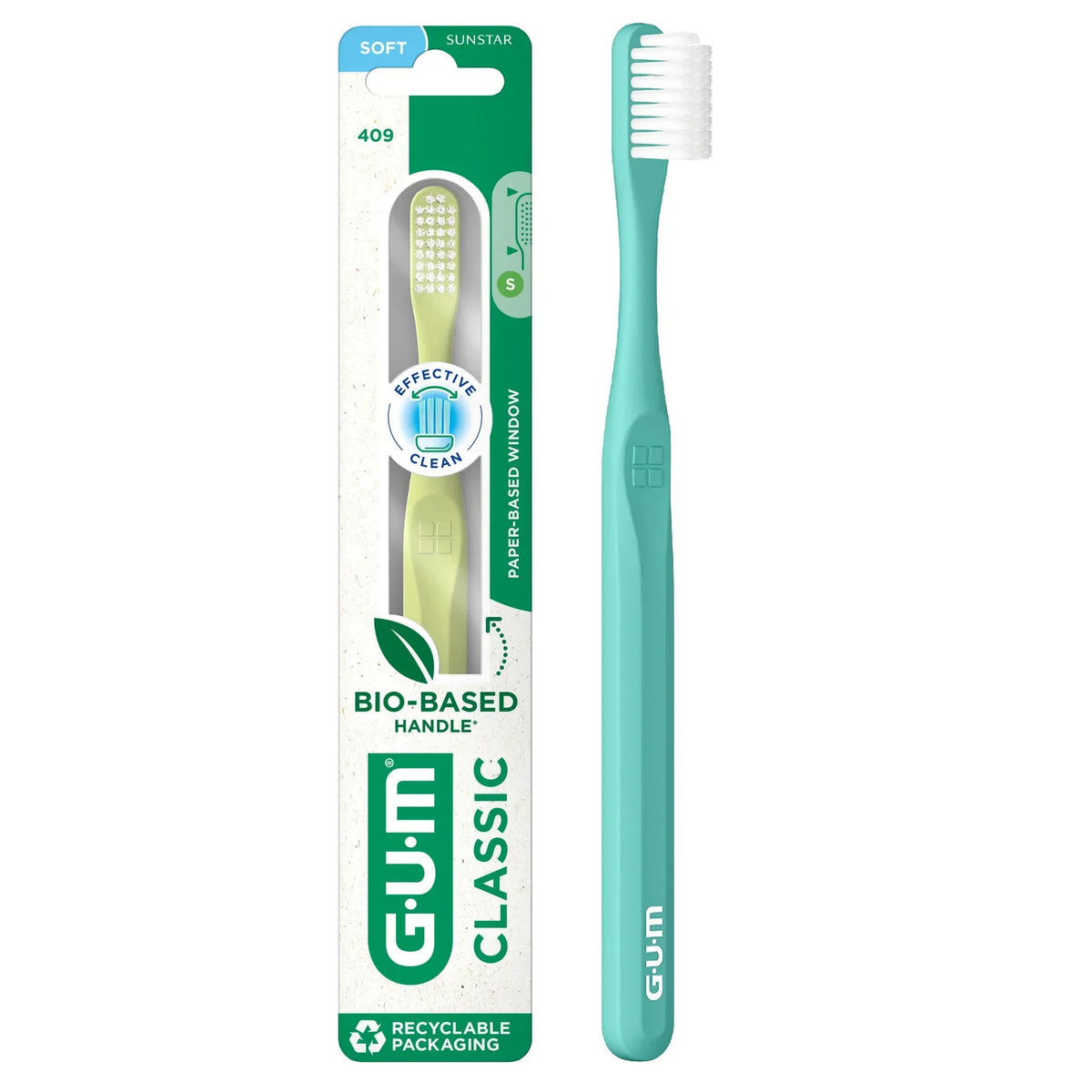 GUM Bio-Based Handle Toothbrush
