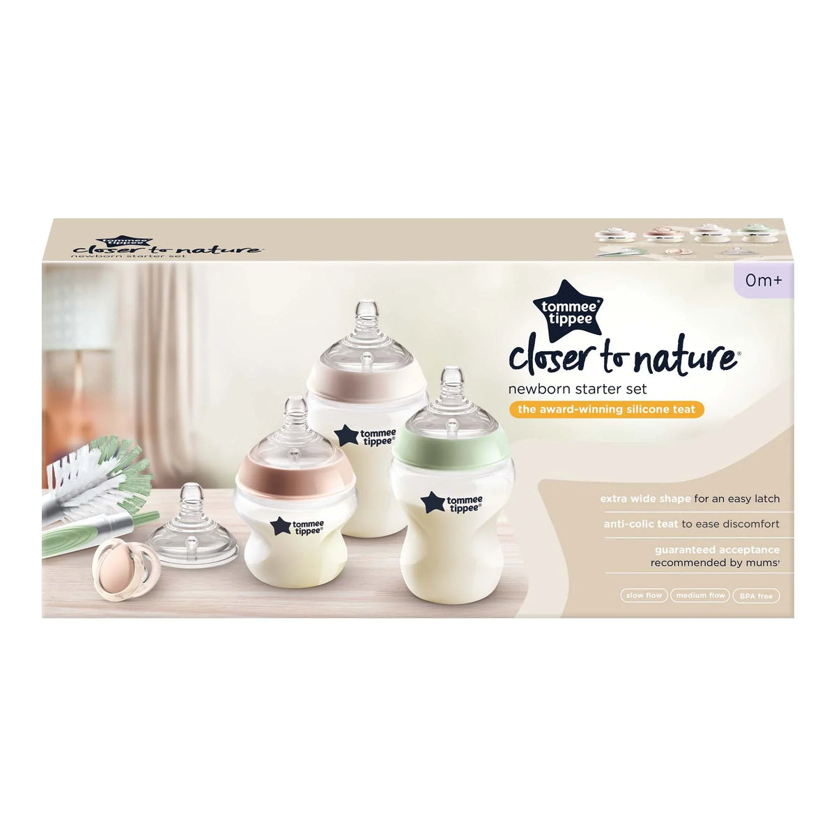 Tommee Tippee Closer To Nature Newborn Starter Set 0M+