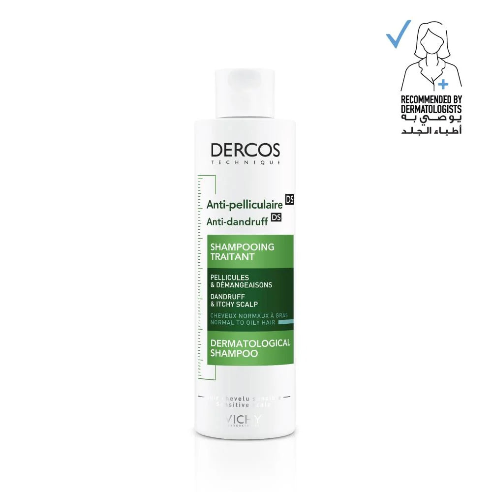 Vichy Dercos Anti-Dandruff DS Shampoo - Normal To Oily Hair