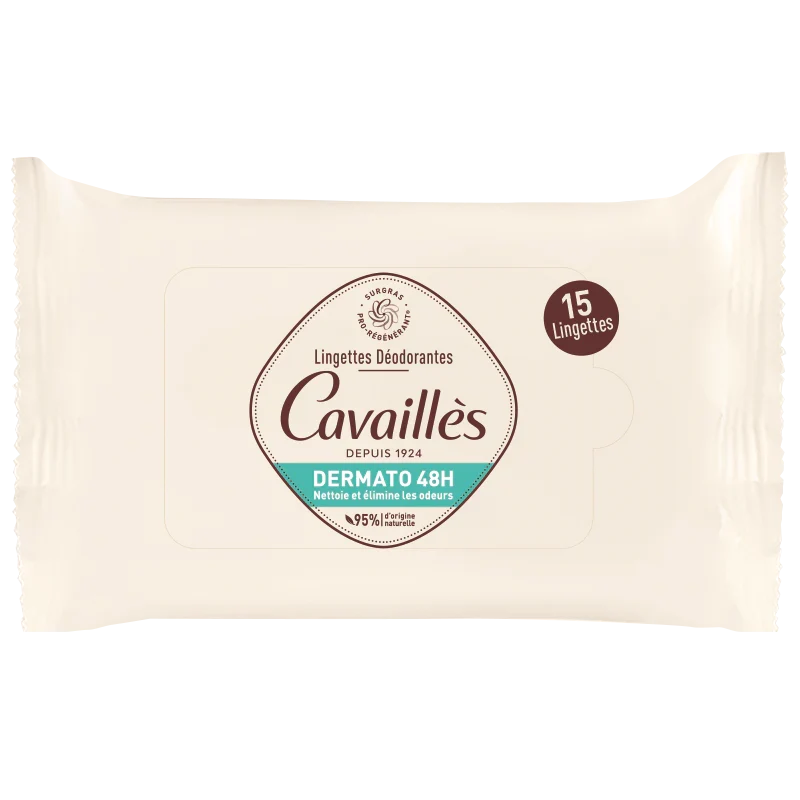 Rogé Cavaillès Dermato Deodorant Wipes