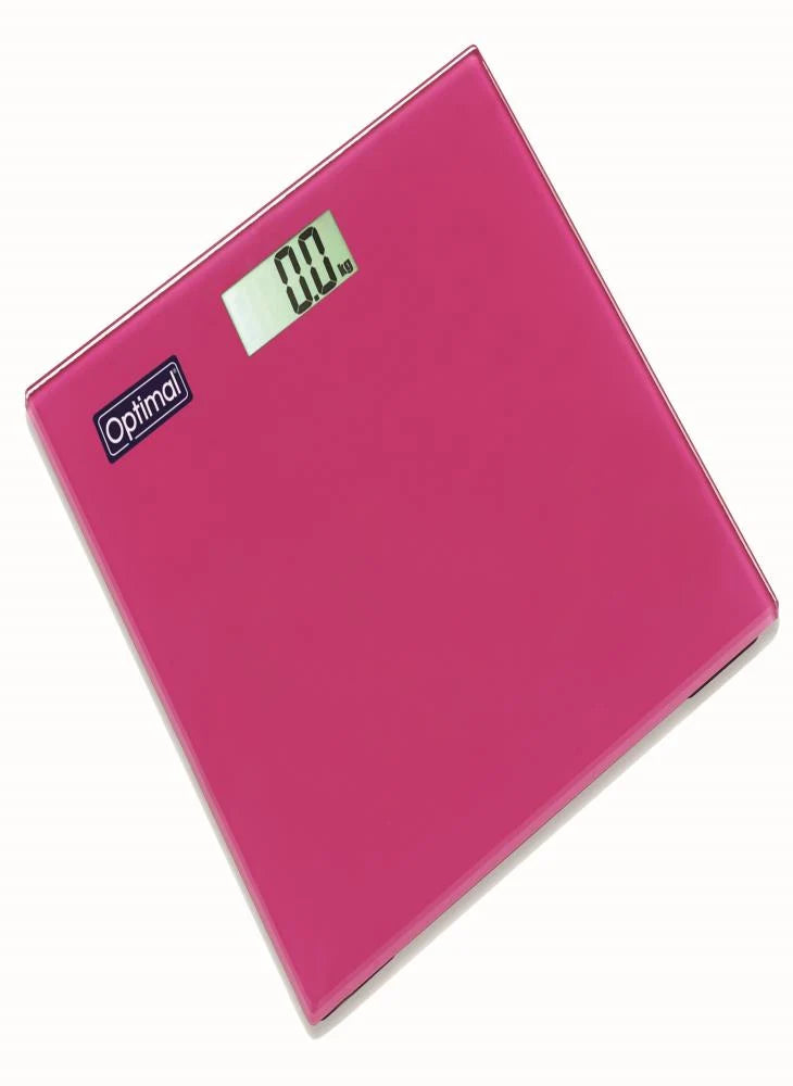 Optimal Electronic Personal Scale-Magenta(Pink)