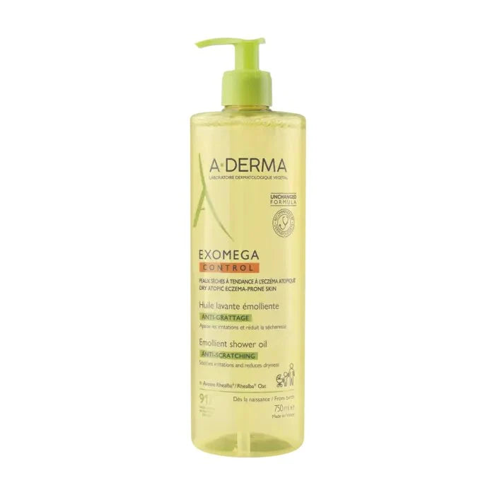 Aderma Exomega Control Emollient Shower Oil