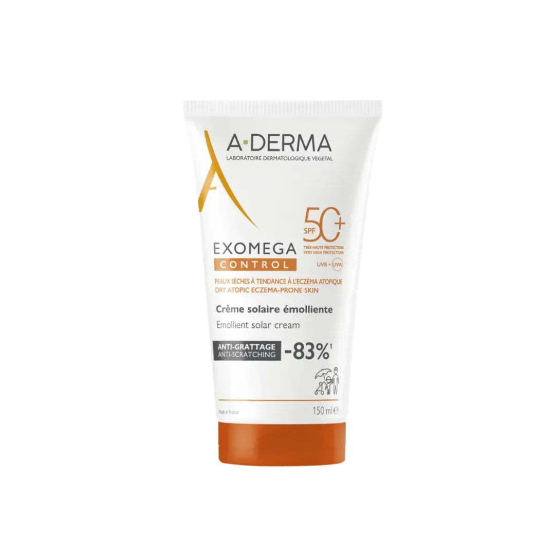 Aderma Exomega Control Emollient Solar Cream SPF50+