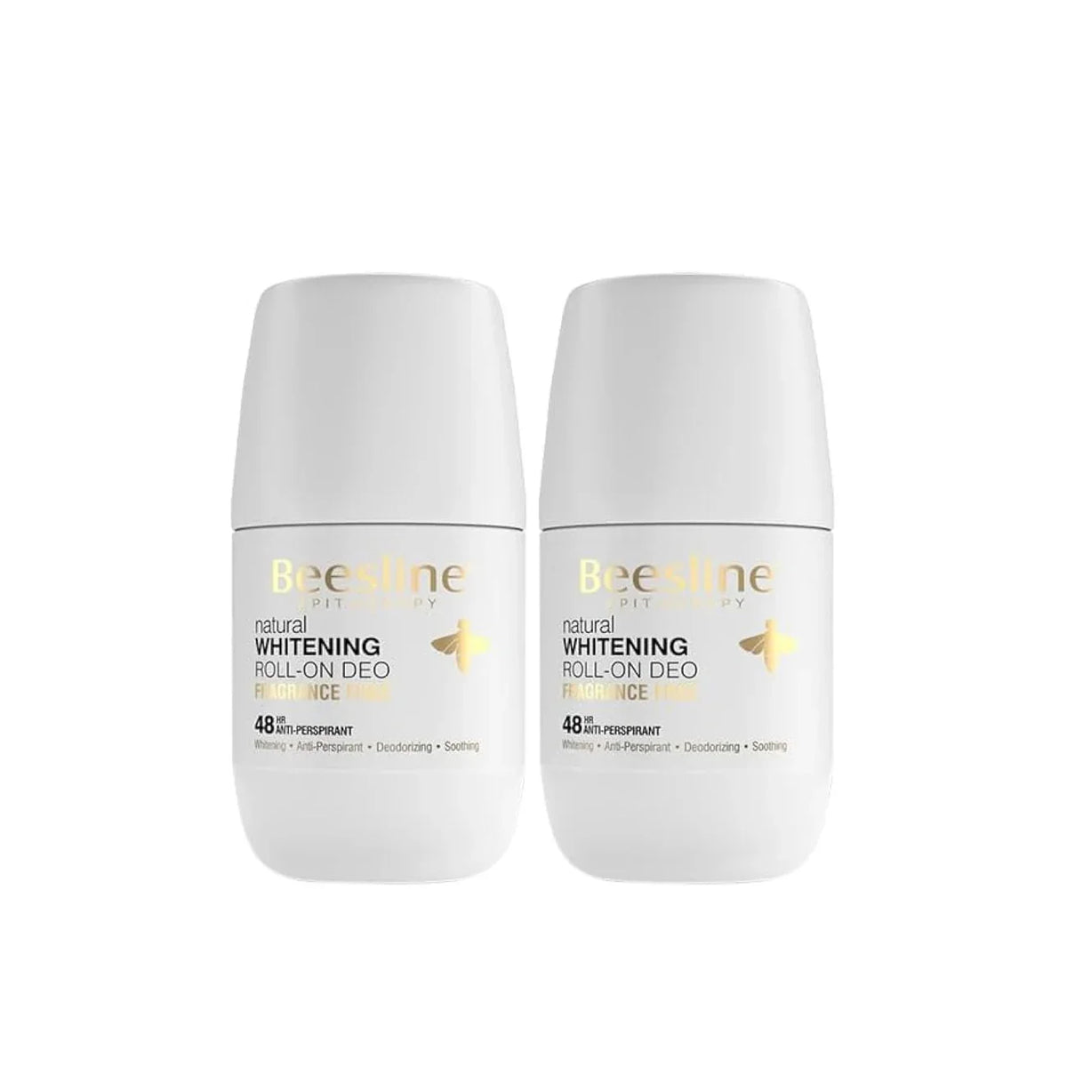 Beesline Fragrance Free Roll On Duo