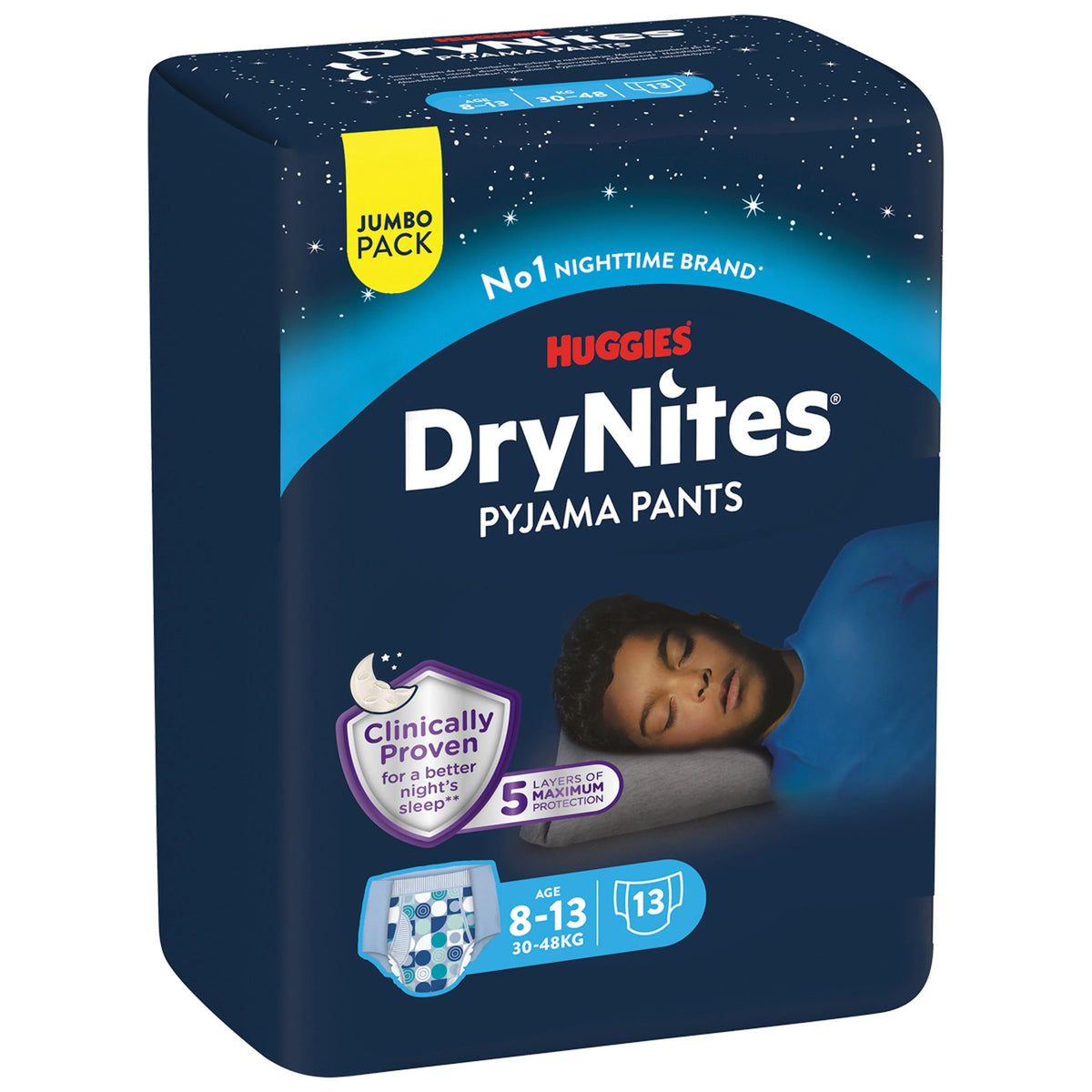 Huggies Huggies DryNites Pyjama Pants 8-13Y (30-48kg)