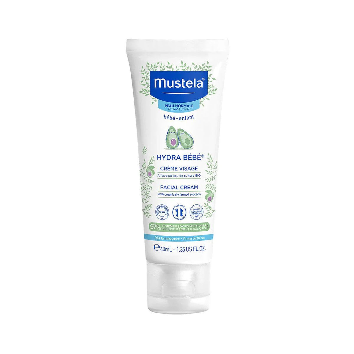 Mustela Hydra Bébé Facial Cream