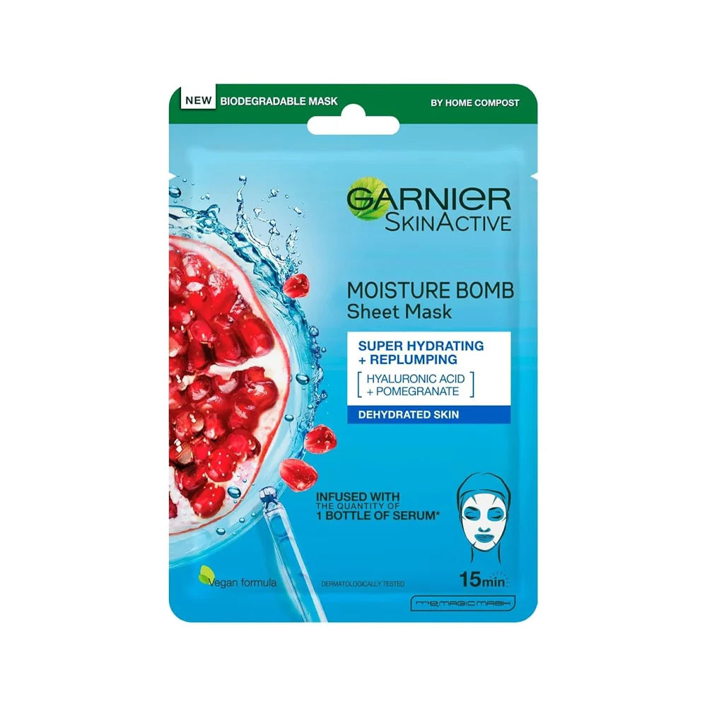 Garnier Hydra Bomb Pomegranate Sheet Mask