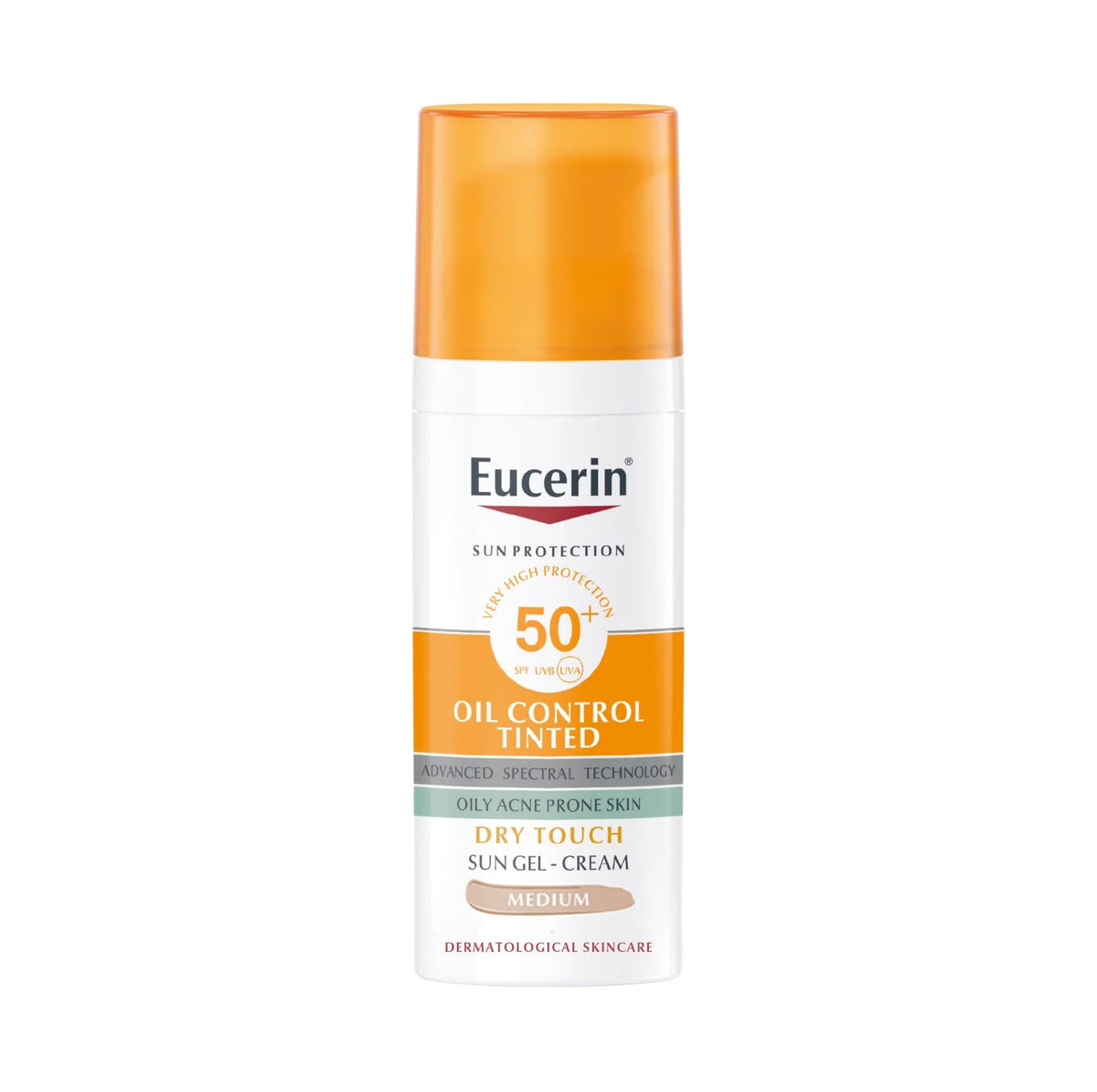 Eucerin Oil Control Tinted Sun Gel SPF50+