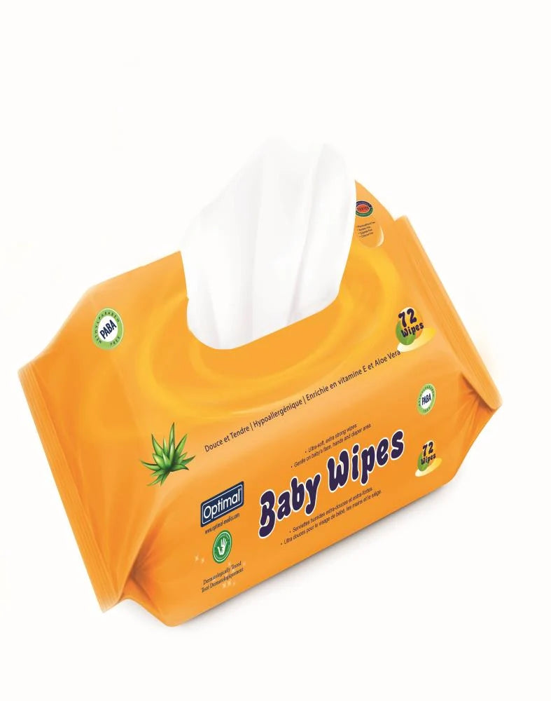 Optimal Baby Wipes 72 PCS