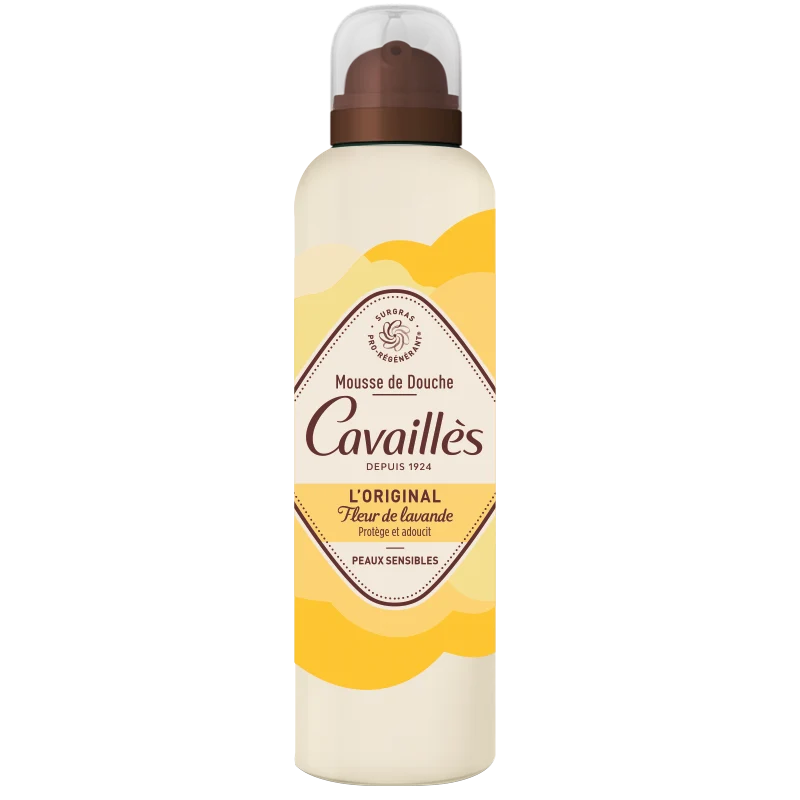 Rogé Cavaillès Original Lavender Flower Shower Foam