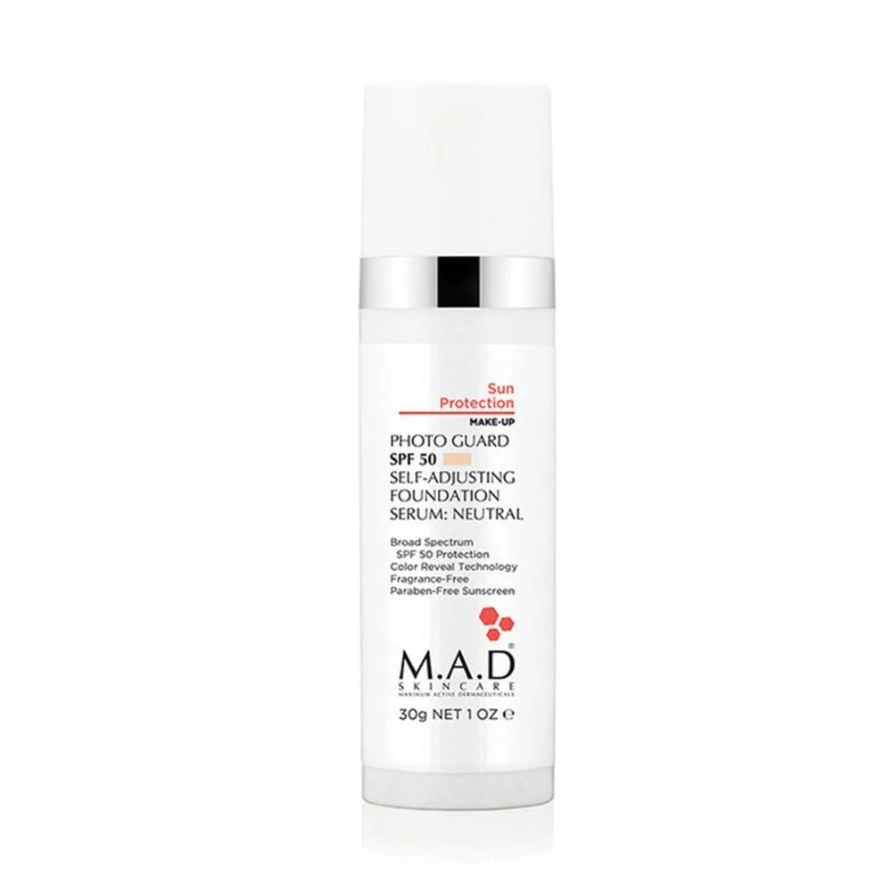 MAD Photo Guard SPF 50 Self-Adjusting Foundation Serum: Neutral