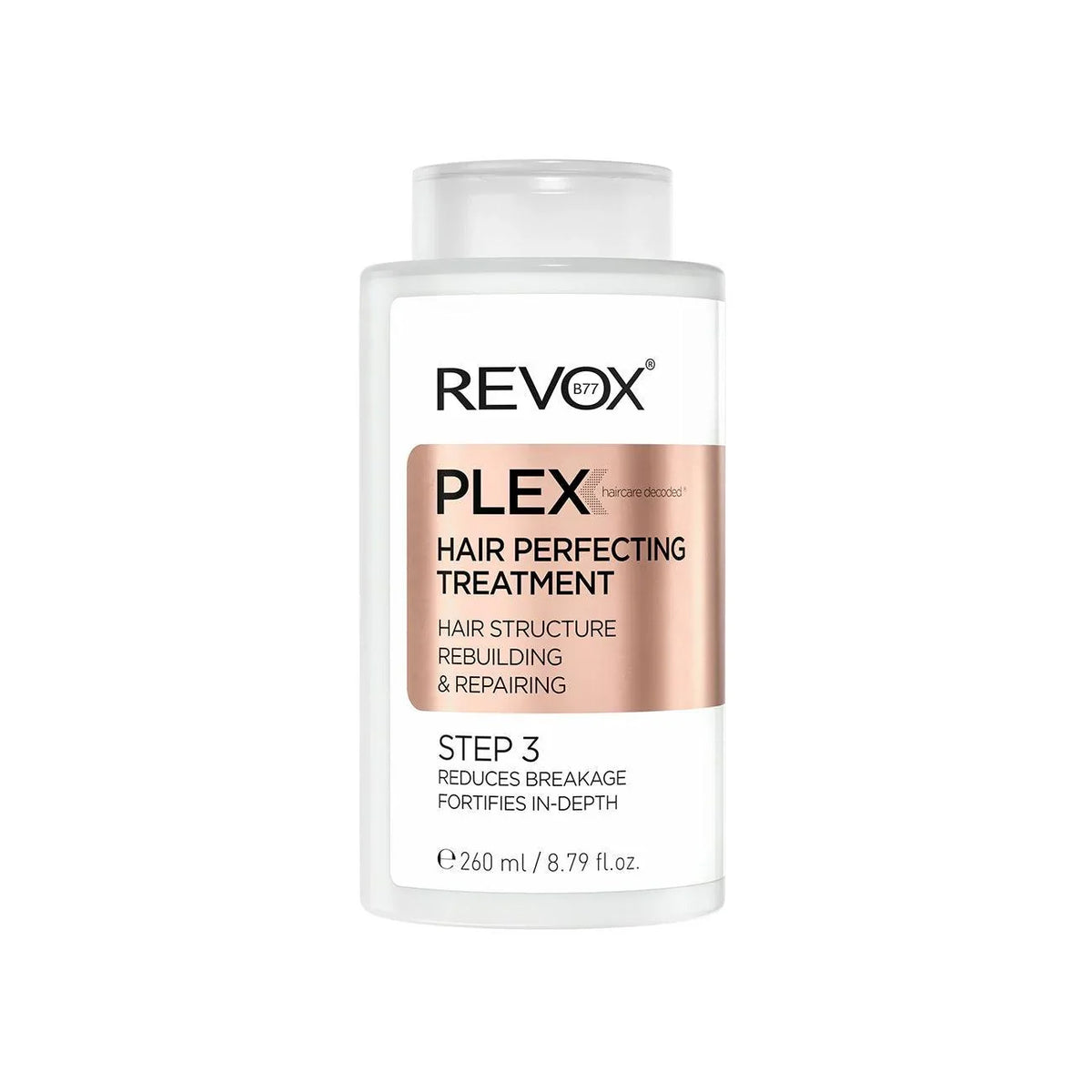 REVOX B77 PLEX Hair Perfecting Treatment. Step 3