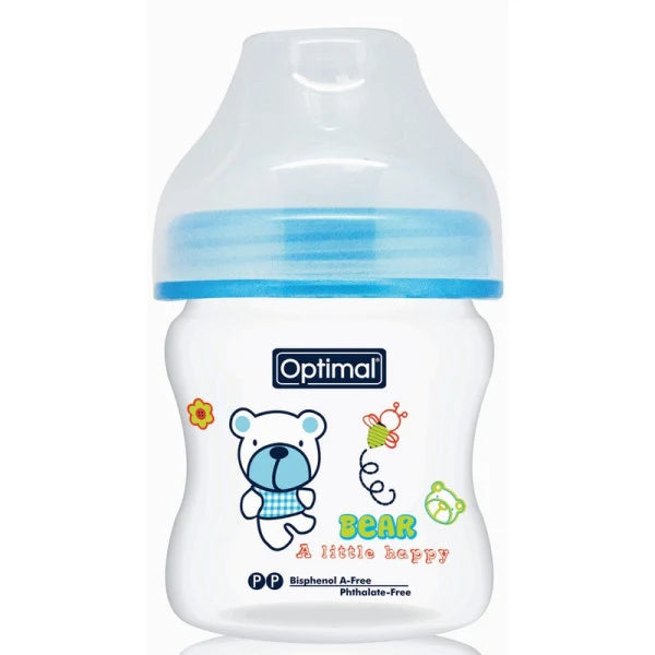 Optimal P.P Extra Wide Neck Feeding Bottle 150ml