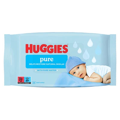 Huggies Pure Water Wipes