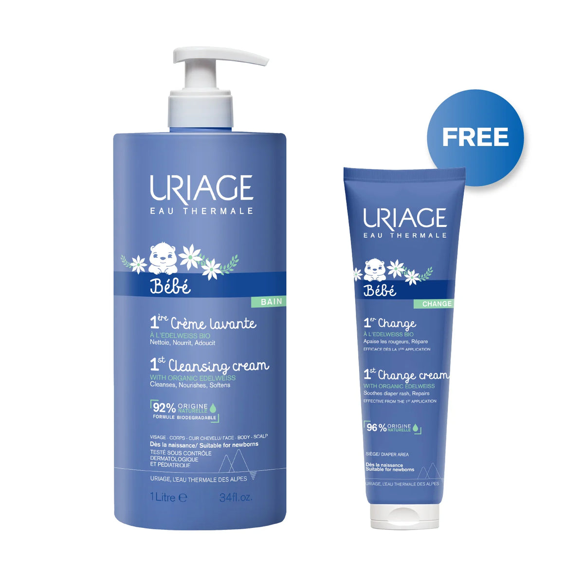 Uriage Soft Start Baby Pair
