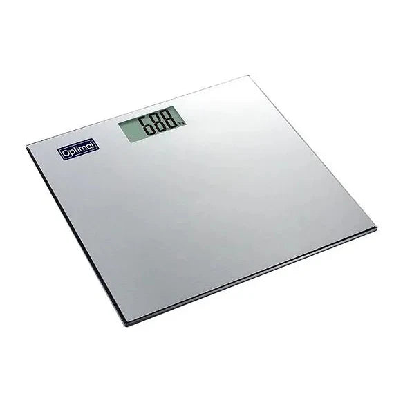 Optimal Stainless Steel Electronic Scale Silver