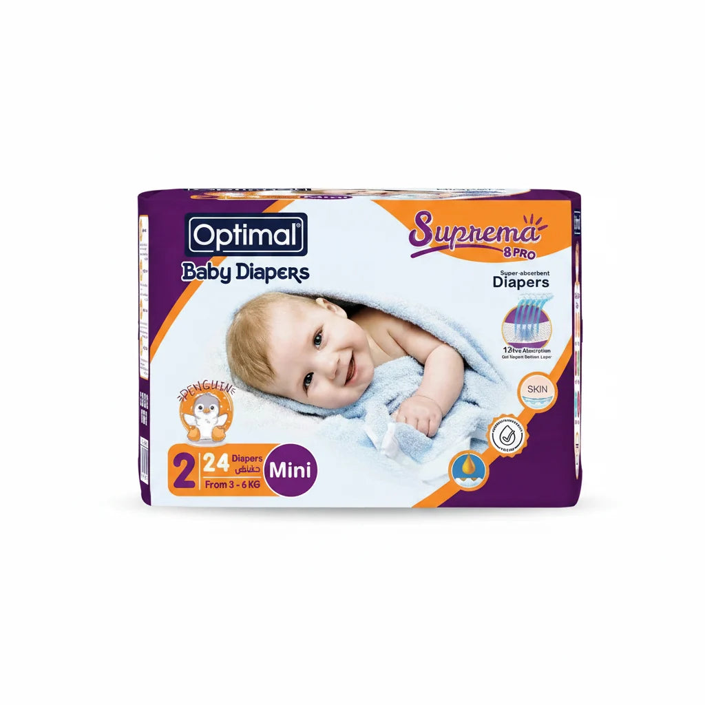 Optimal Suprema 8 Pro Baby Diapers 2 (3-6kg)