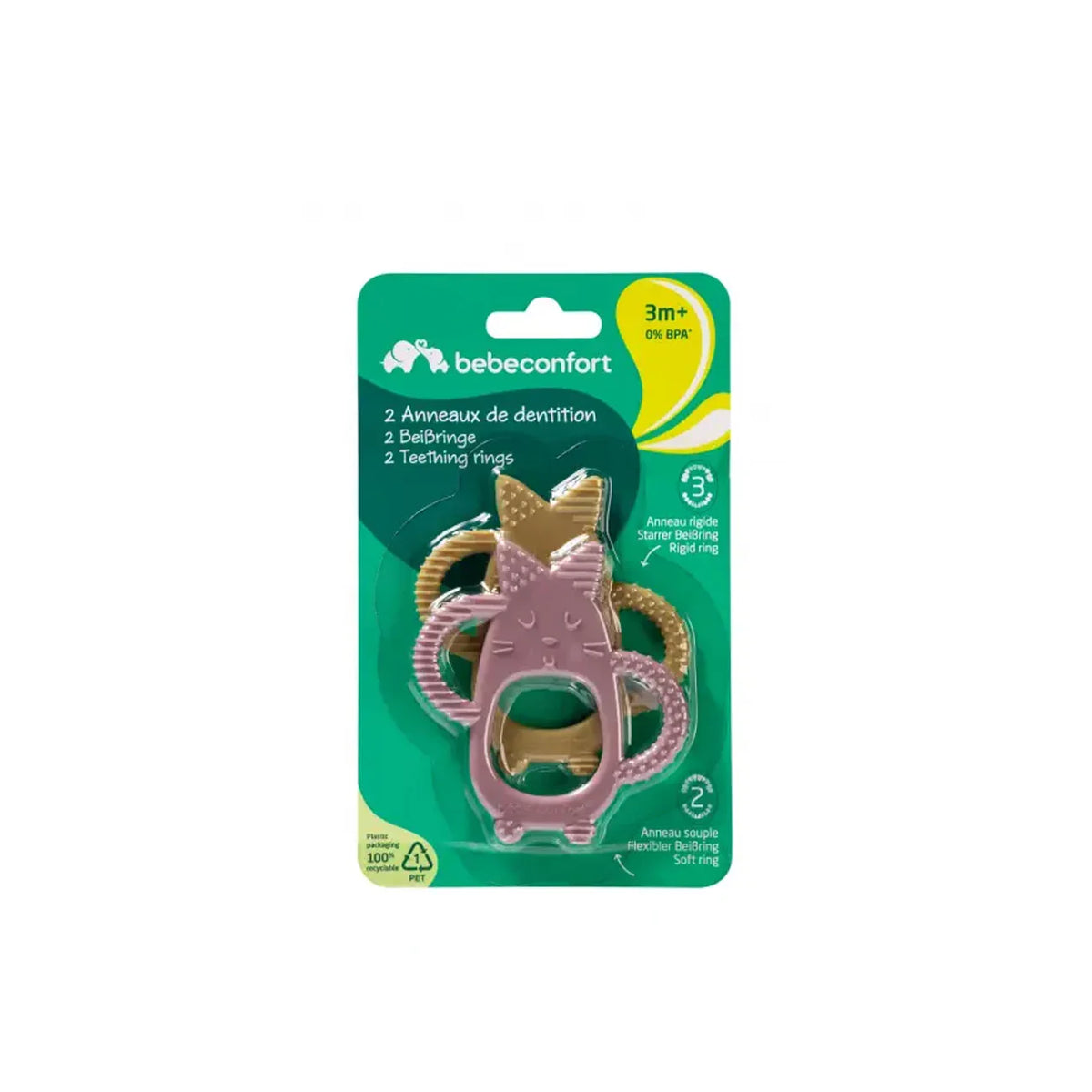 Bebeconfort Teething Rings 3M+