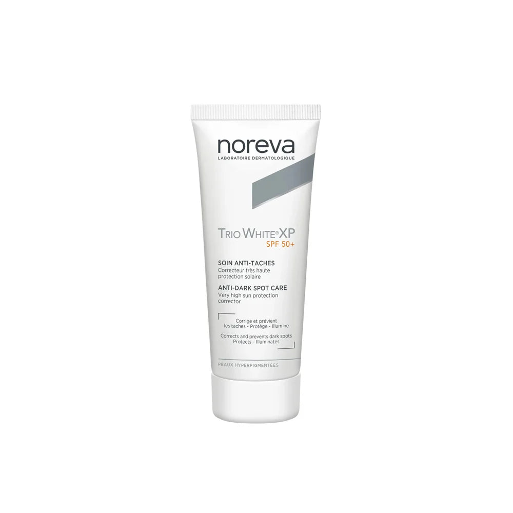 Noreva Trio White XP Intensive Photoprotection Skincare Cream SPF50 - High Protection - Anti-Brown Spots