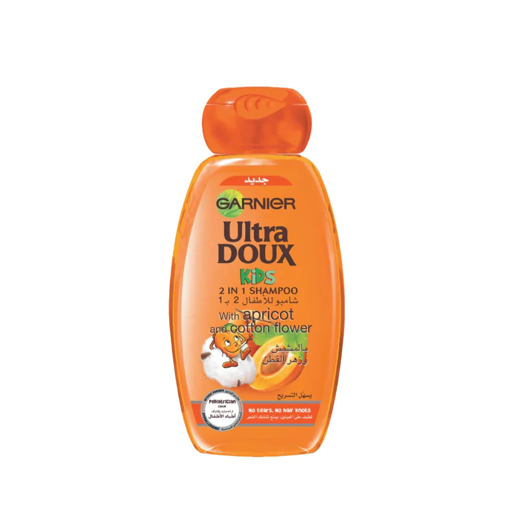 Garnier Ultra Doux - Children - with Apricot and Cotton Flower - Shampoo 2 in 1