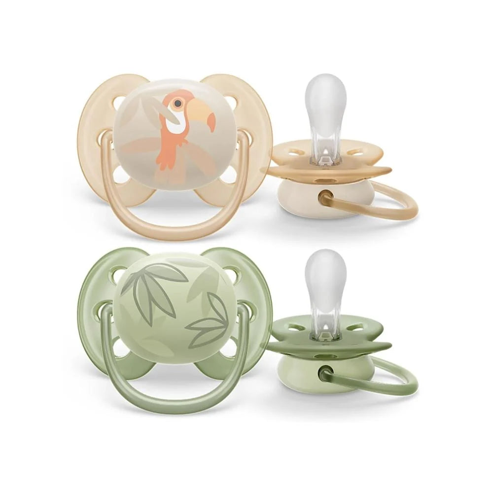 Philips Avent Ultra Soft Soother 0-6M Pack of 2