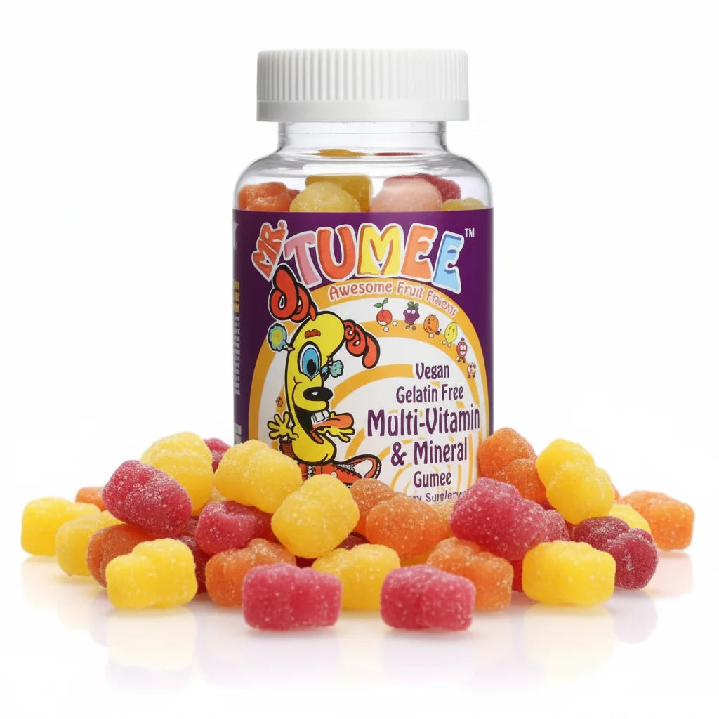 Mr.Tumee Vegan Gelatin Free Multi-Vitamin & Mineral Gumee