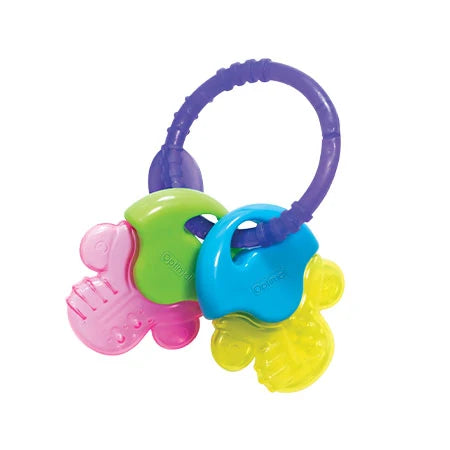 Optimal Water Filled Teether Keychain 4M+