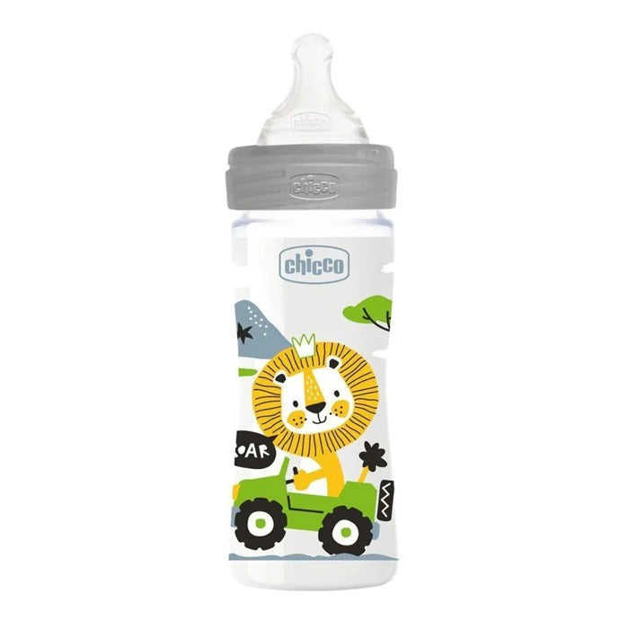 Chicco Well-Being Bottle Medium Flow 2m+