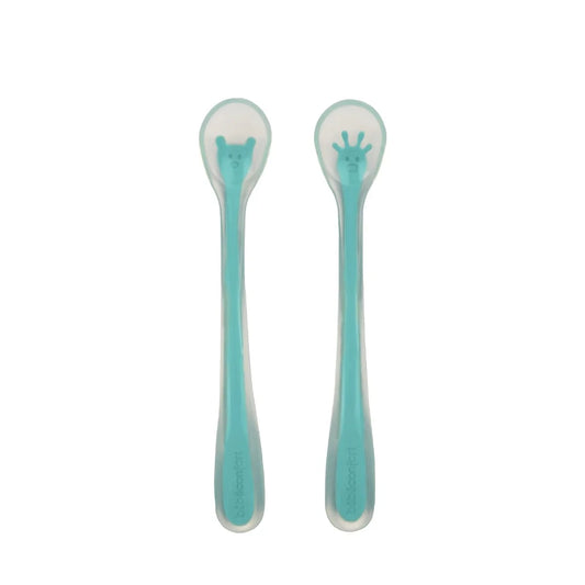 Bebeconfort 2 Soft Silicone Spoons 4M+