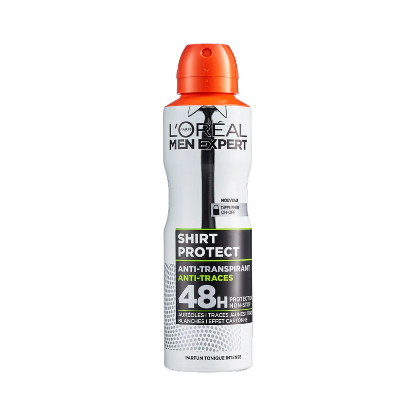 L'Oréal Paris Men Expert Shirt Protect 48H Anti-Perspirant Spray 150 ml