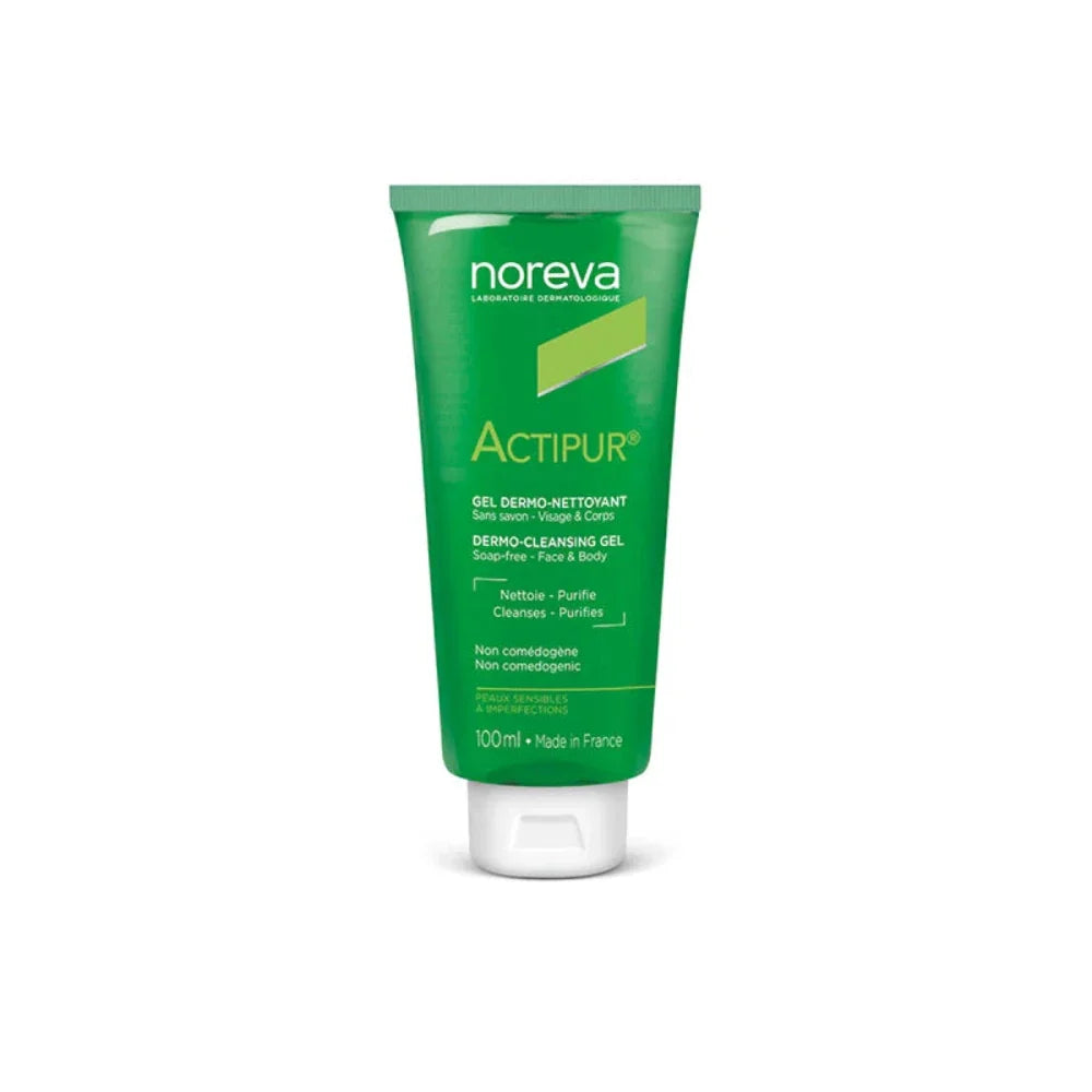 Noreva Actipur Dermo-Cleansing Gel, Soap Free - Face & Body