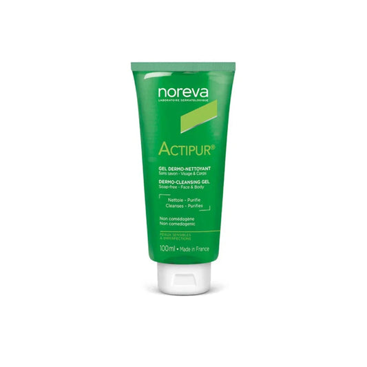 Noreva Actipur Dermo-Cleansing Gel, Soap Free - Face & Body