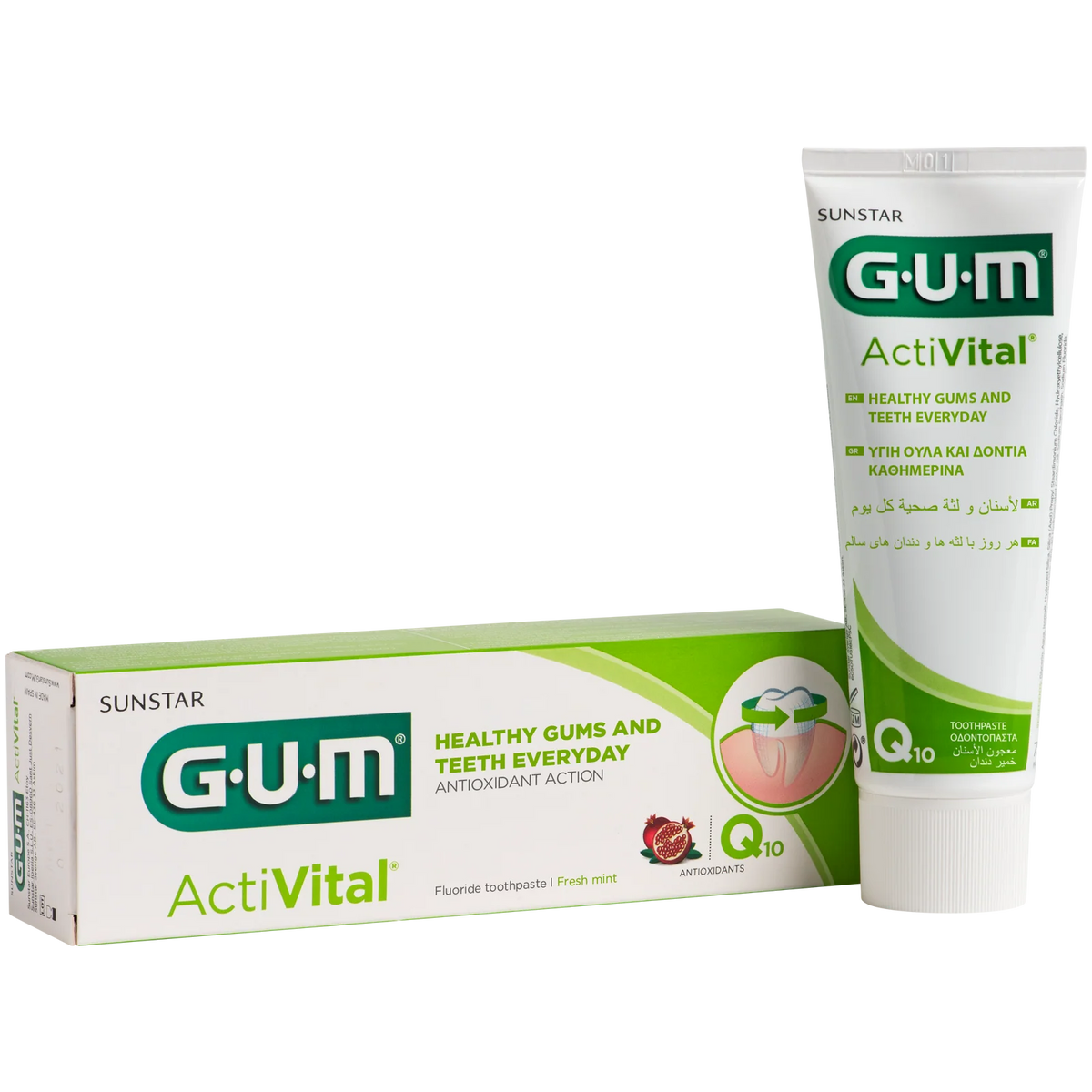 GUM Activital Toothpaste Q10