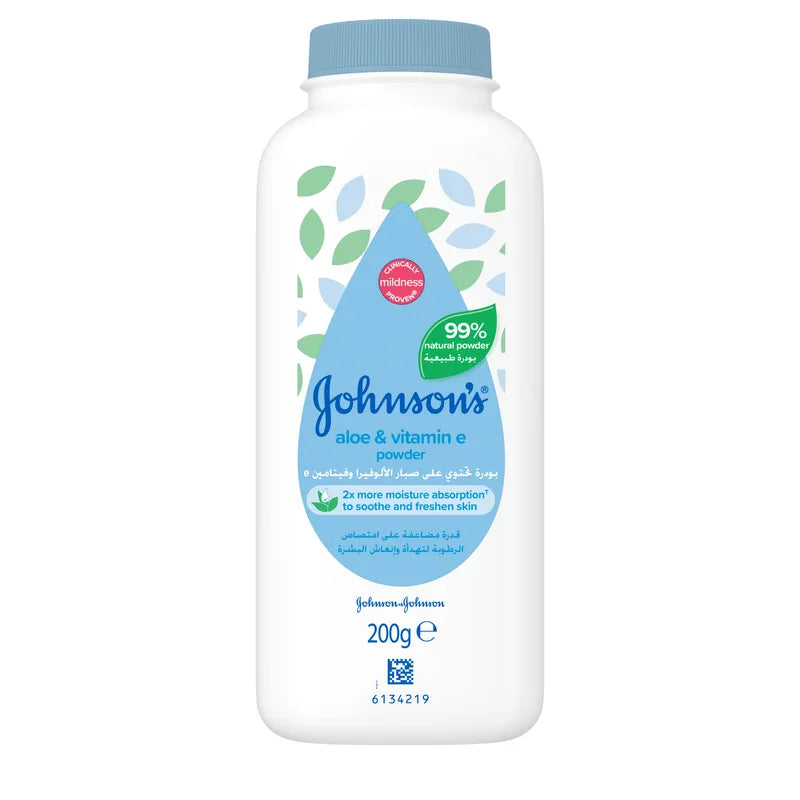 Johnson's Aloe & Vitamin E Powder