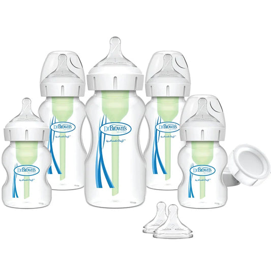 Dr.Brown's Anti-Colic Options+ Glass Bottle Newborn Kit