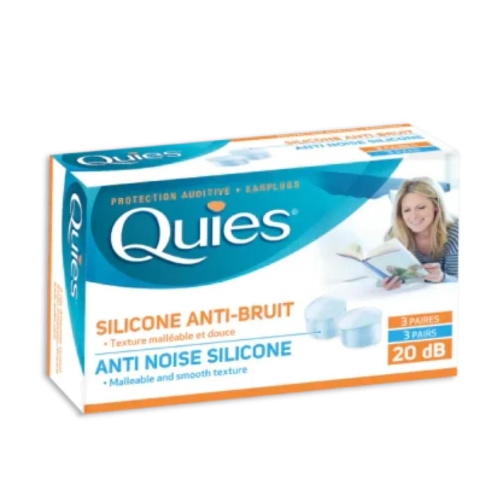 Quies Anti-Noise Silicone Earplugs