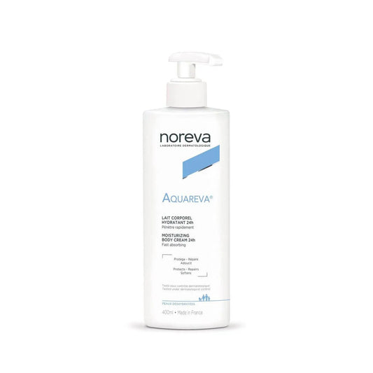 Noreva Aquareva Moisturizing Body Cream 24H Fast Absorbing
