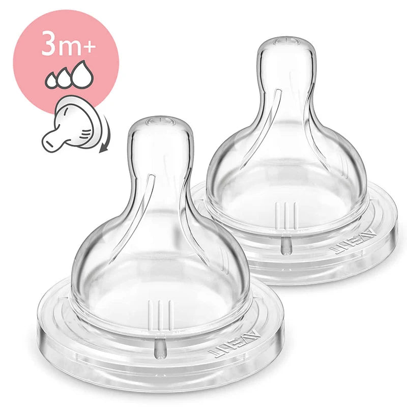 Philips Avent Teats Variant Flow Slot Cut 3M+