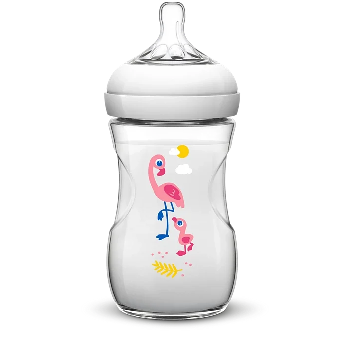 Philips Avent Natural Bottle Flamingo