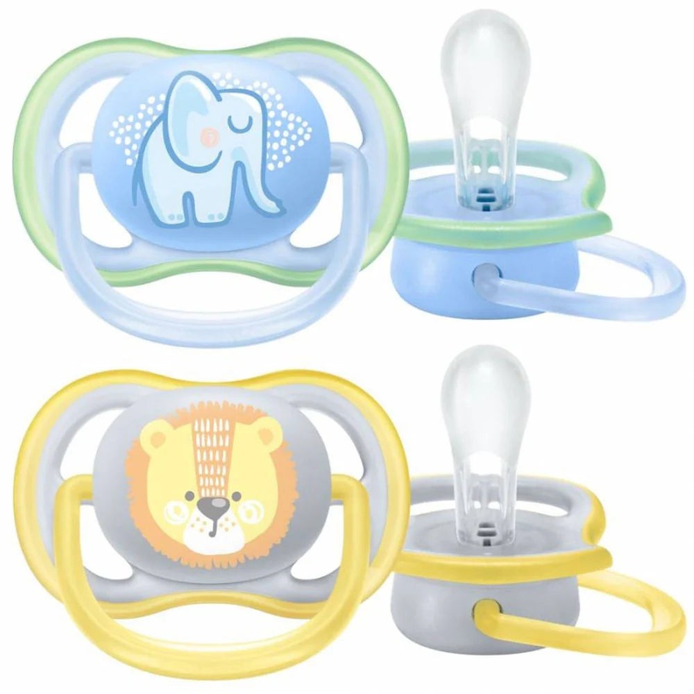 Philips Avent Ultra Air Soothers 0-6M Pack Of 2