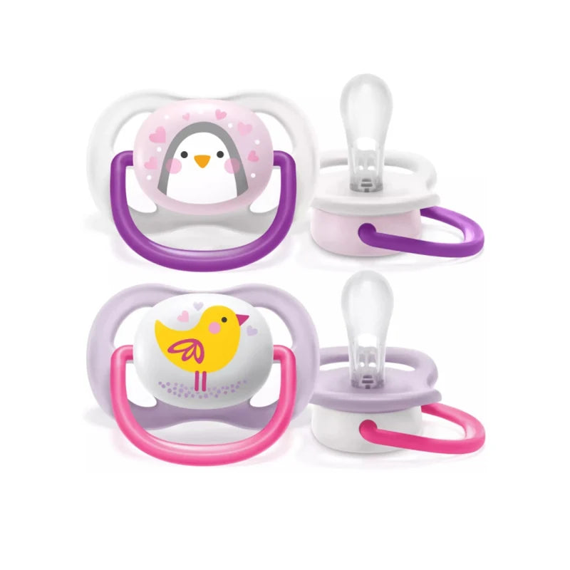 Philips Avent Ultra Air Soothers Mix Animals- 0-6M