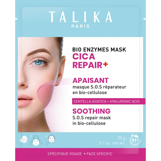 Talika Bio Enzymes Mask - Cica Repair+ Soothing SOS Repair Mask