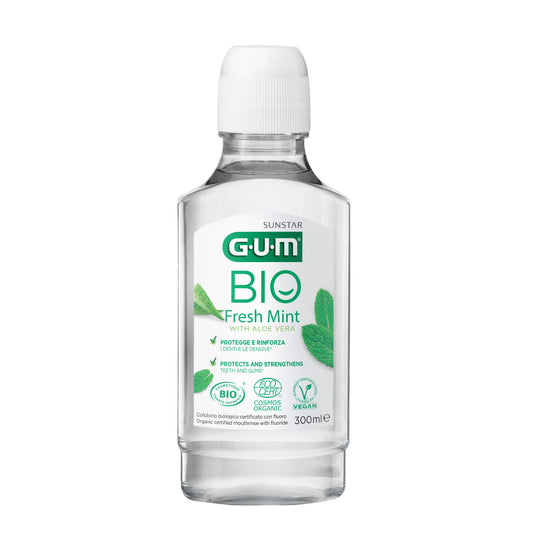 GUM Bio Fresh Mint With Aloe Vera Mouthwash