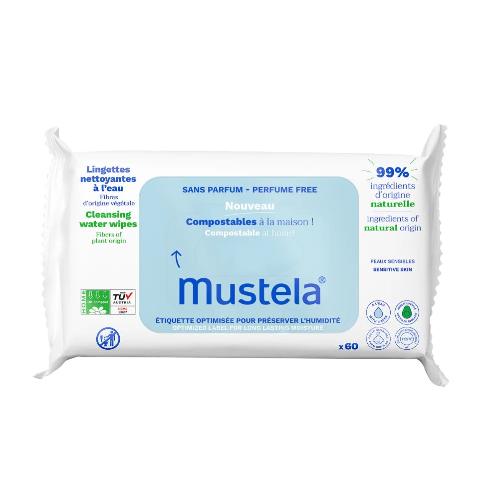 Mustela Cleansing Water Wipes