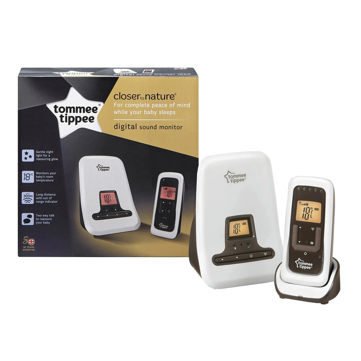Tommee Tippee Closer To Nature Digital Sound Monitor 1000