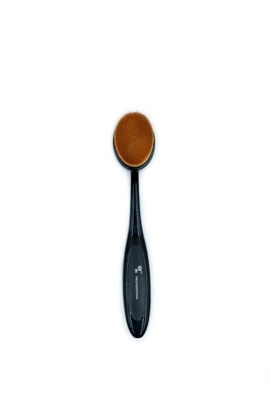 Or Bleu Curved Makeup Brush Oval (#3)
